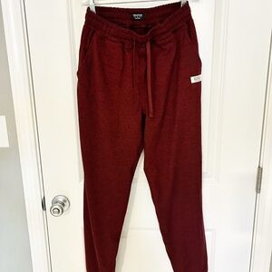 Peloton Women's Burgundy Joggers